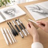 52PCS Blending Stumps Set, Sketch Drawing Smudge Tools with Sandpaper