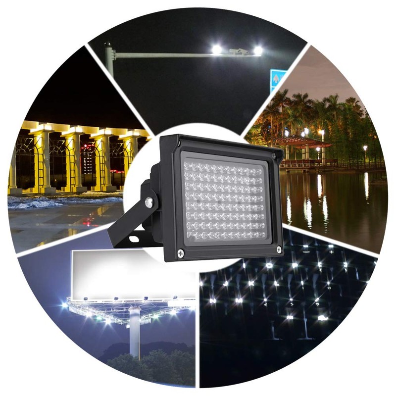 Fesjoy IR Illuminator Array Infrared Lamps 96 Infrared LEDs Outdoor