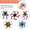 20pcs Random Fidget Spinners,DIY Deformable Robot Fingertip Toys,Decompression Spinner,Deformable Creative
