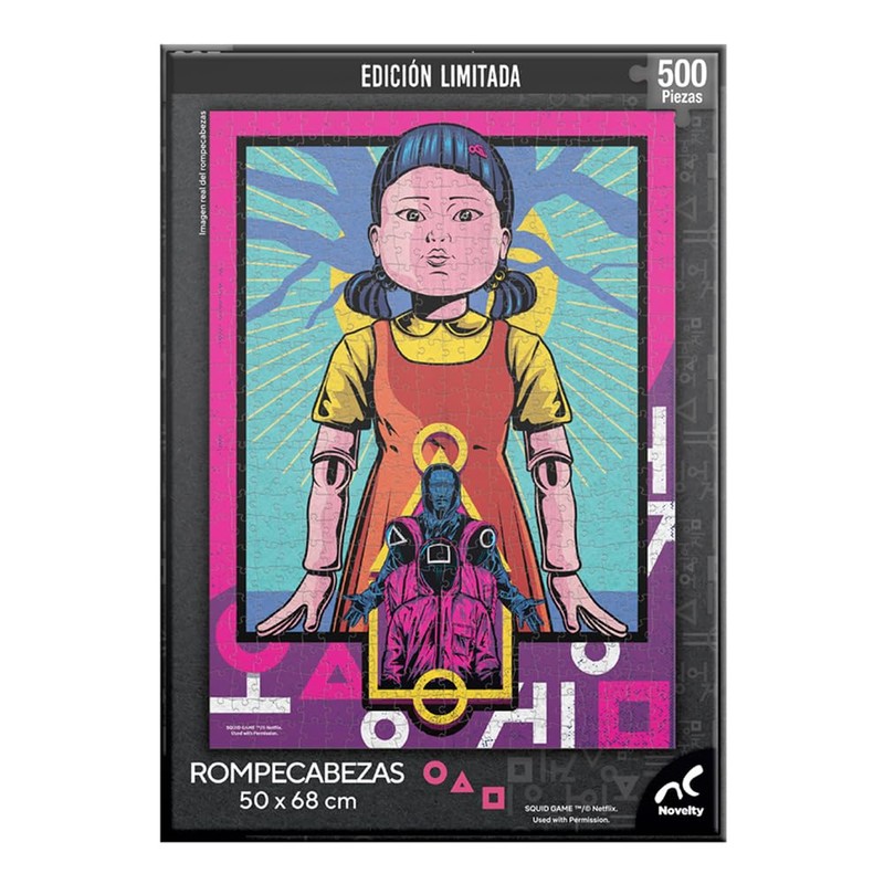 Novelty Rompecabezas Juegos del Calamar 500 Piezas