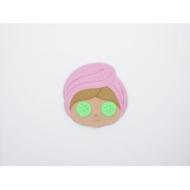 Spa Girl Head 266-E899 Cookie Cutter Set