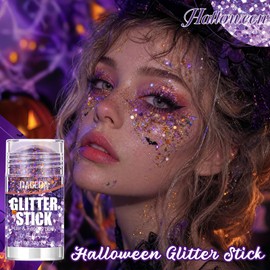 Halloween Face Body Glitter Stick,Sparkling Hair Glitter Makeup 32G