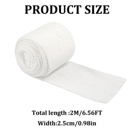 Tube Bandage, 2.5 cm x 2 m Tube Bandage Legs, Tube Bandage Fingers, Elastic Mesh Tube Bandage, Breathable Tube Bandage Legs, For Use on Wrists, Forearms, Elbows