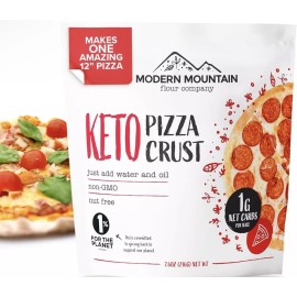 Does Not Apply Modern Mountain Keto Pizza Crust - Low Carb Keto - Only 1g Net Carbs -