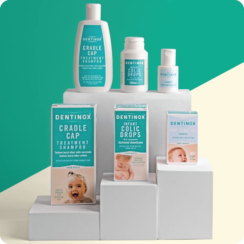 Dentinox Cradle Cap Baby Shampoo 125ml