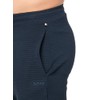 Soft Ribbed Sweat Shorts, Black Berry Blue, S