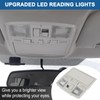 Overhead Console Map Reading Light w/Sunroof Switch Compatible with Mazda