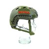 FAST Railed Helmet; Olive Green