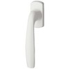Hoppe New York 0810/US10 Window Handle Aluminium Plastic-Coated White with
