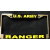 All American License Plate Frame-US Army RANGER-Chrome #811034YB
