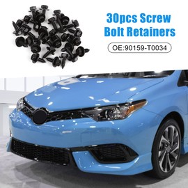 A ABSOPRO Bolt Fender Liner Under Cover Screw 90159-60498 for Toyota 30 Pcs