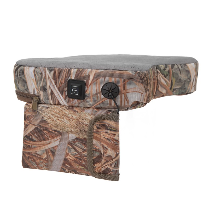 Portable Heating Cushion 3 Gears Soft Camouflage Outdoor Heated Seat