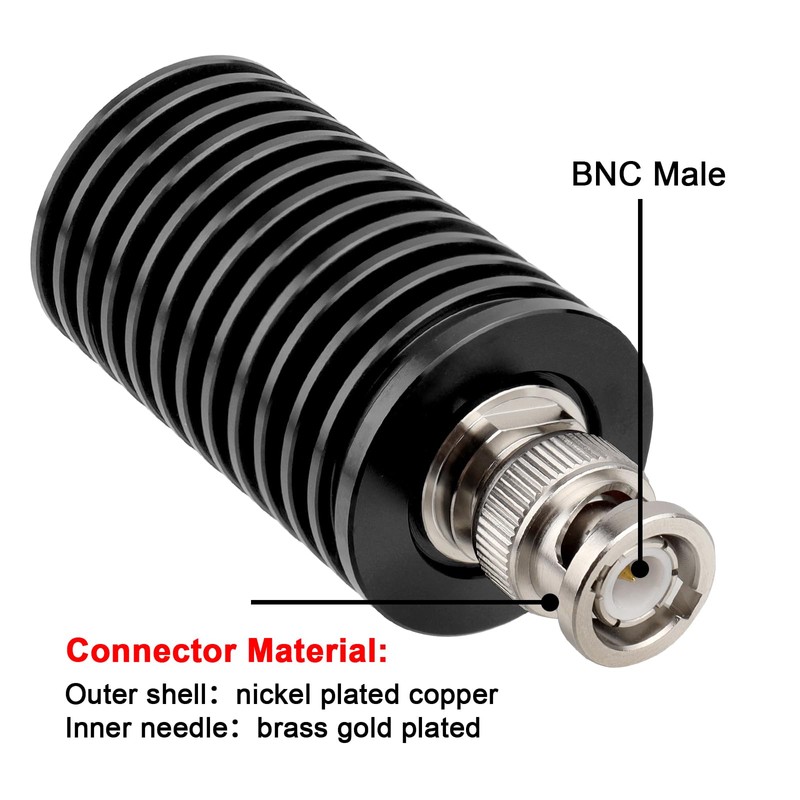XRDS -RF 10W BNC Male Dummy Load, 50 Ohm BNC