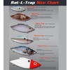 Bill Lewis Lures Rat-L-Trap Lures 1/8-Ounce Tiny Trap (Chrome Black)