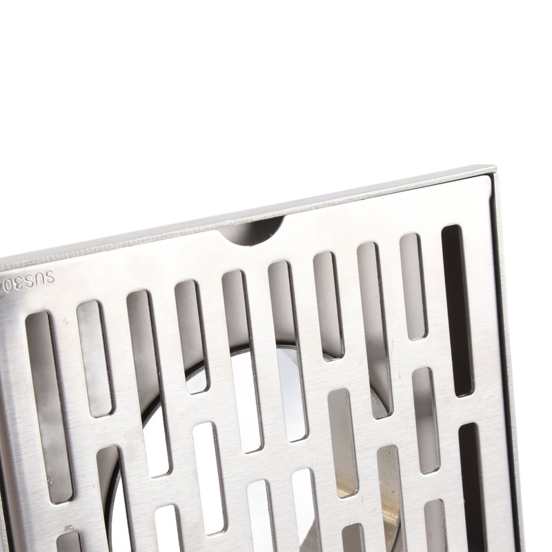 Side Drain 304 Stainless Steel Corrosion Resistance Thickened L Shape