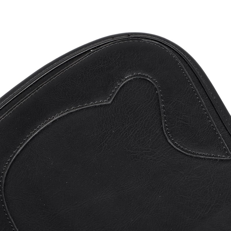 XMMT Leather Heat Shield Deflector Universal Motorcycle Side Saddle Heatshield