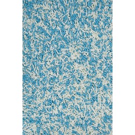 SPRINKLY - Matt Sugar Strands - Blue & White - 150g