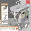 Multi-Functional Portable Care Diaper Table Reinforced Frame Foldable Household Washable