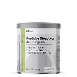 G-PROT | Beauty Peptidos Bioactivos de Colágeno sabor Matcha 400 g