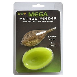 ESP Mega Method XL Feeders 56G x4 + Method Mould
