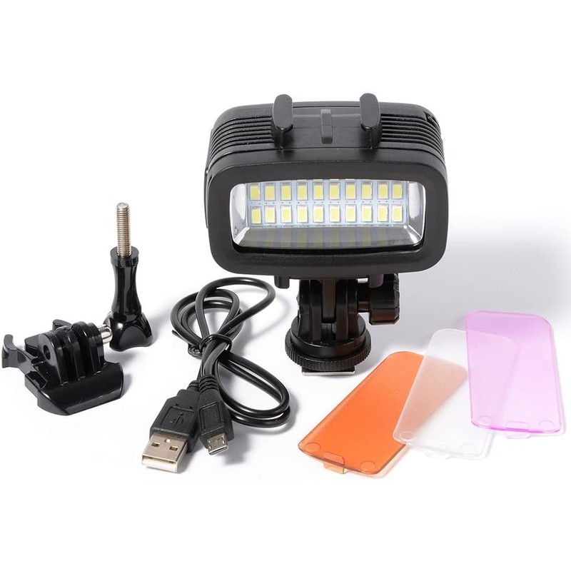 Waterproof LED Colour Light for GoPro / Insta360 / Osmo