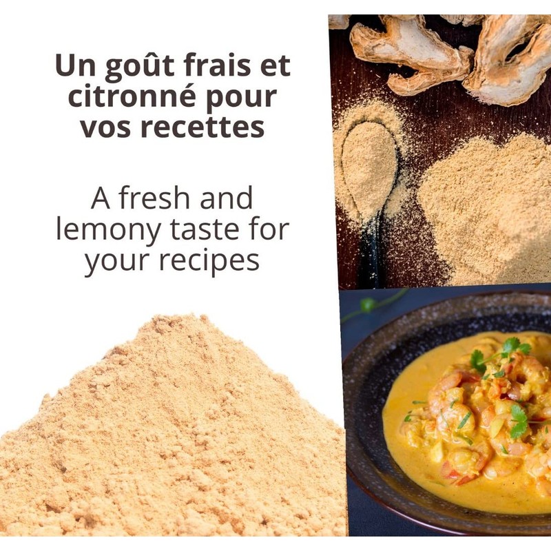 KHLA - Ginger Powder - Organically Produced and Fair Trade