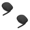 jojofuny 2pcs Portable Earphone Organizer Bag Cable Storage Case for