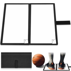 Seenelling 120 Sheet Portable Sticky Basketball Mat for Shoes Foldable Traction Sheets 14 x 14.4 Inches Non-Slip Shoe Mats for Sports Courts Sticky Adhesive Replacement Sheets Clean Grip Tacky Floor