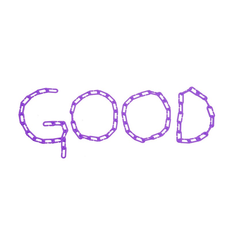 Hyamass 200-Piece Purple Plastic Chain Links & Toys - Interlocking