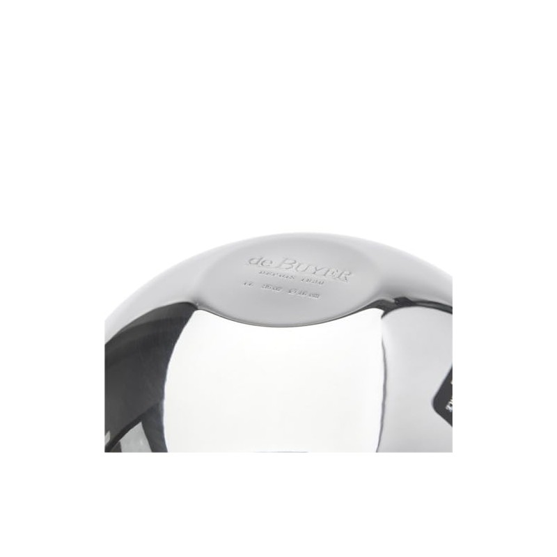 DE BUYER 3372.16N Bowl 1/2 Ball Stainless Steel Diameter 16