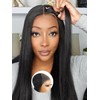 Domiso Domiso Straight Wear and Go Glueless Wigs Human Hair