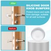 PATIKIL 2 Inch Door Stoppers for Wall Protector, 4 Pcs