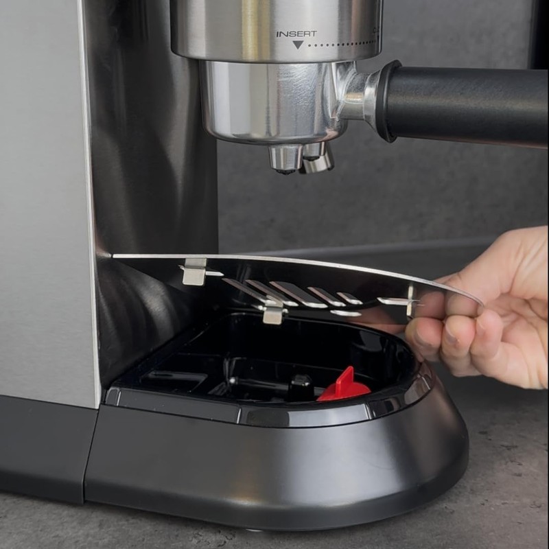Stainless Steel Drip Tray for DeLonghi Dedica Enlarged Drip Rack