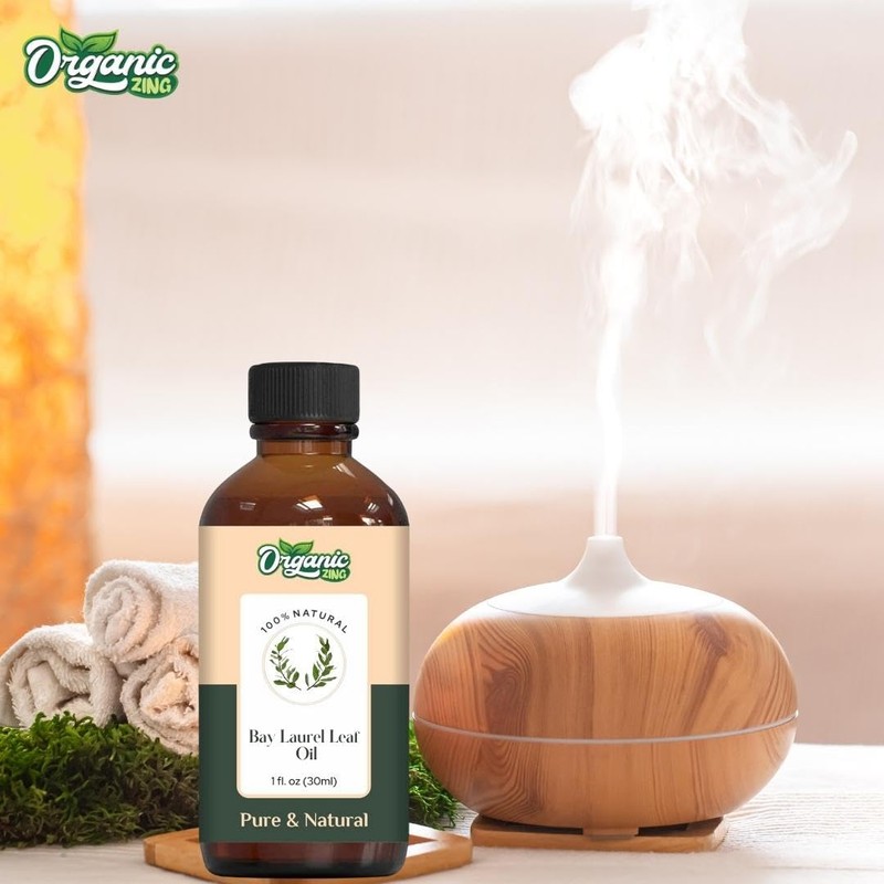 Organic Zing Bay Laurel Leaf (Laurus Nobilis) Oil | Pure
