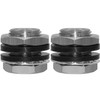 Beduan 1/4" NPT Stainless Steel Female Bulkhead Coupler Thru-bulk Pipe