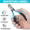 DURATECH 129 mm Wire Cutters | Ultra Sharp Spring Loaded