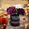Rose Scented Candle 8oz with Gift Box – Anniversary, Wedding,