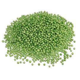 DMiotech Pack of 4 0.1 Inch Foam Beads Polystyrene Round Foam Balls Green for DIY Crafts, Art, Party Decorations