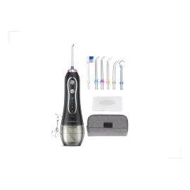CORDLESS ORAL IRRIGATOR Irrigador Bucal Dental Portable Charging + Puntas Chorro