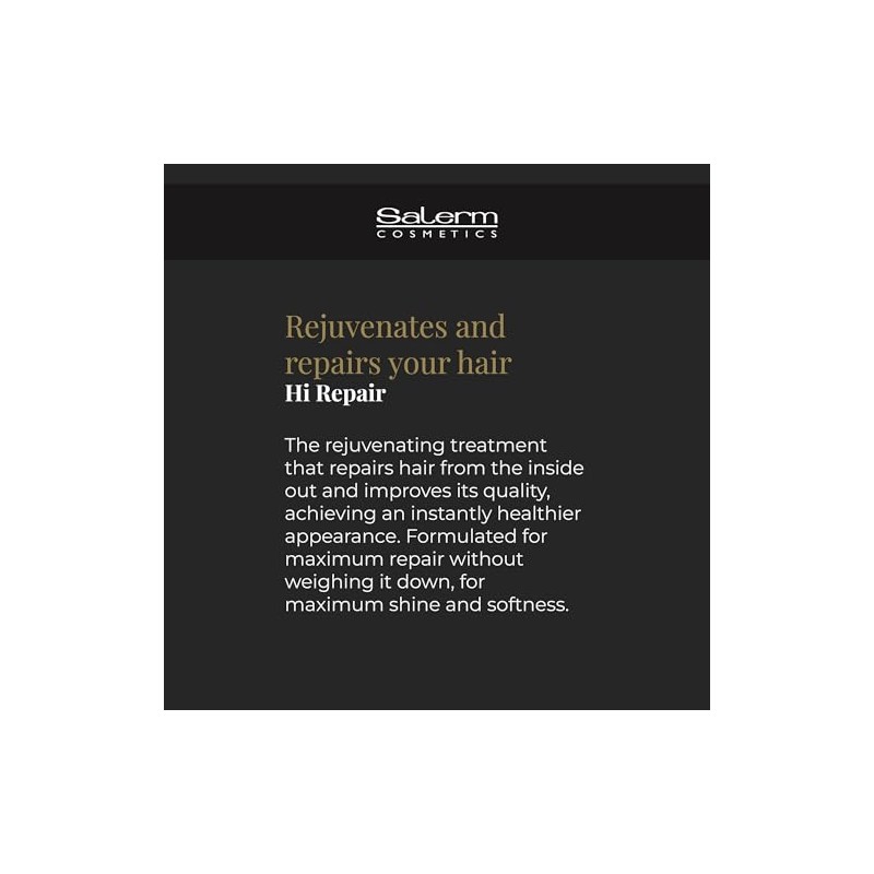 Salerm Hi Repair Shampoo 01, 36oz by Salerm