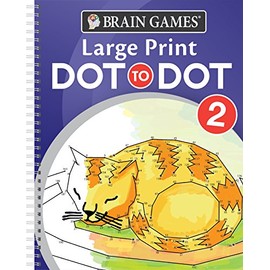 Brain Games - Large Print Dot-To-Dot 2