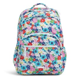 Vera Bradley Lighten Up water repellent Essential Large Backpack Far Out Floral