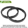 X AUTOHAUX Universal for 6.5" Speaker Spacer Ring Tweeter Speaker