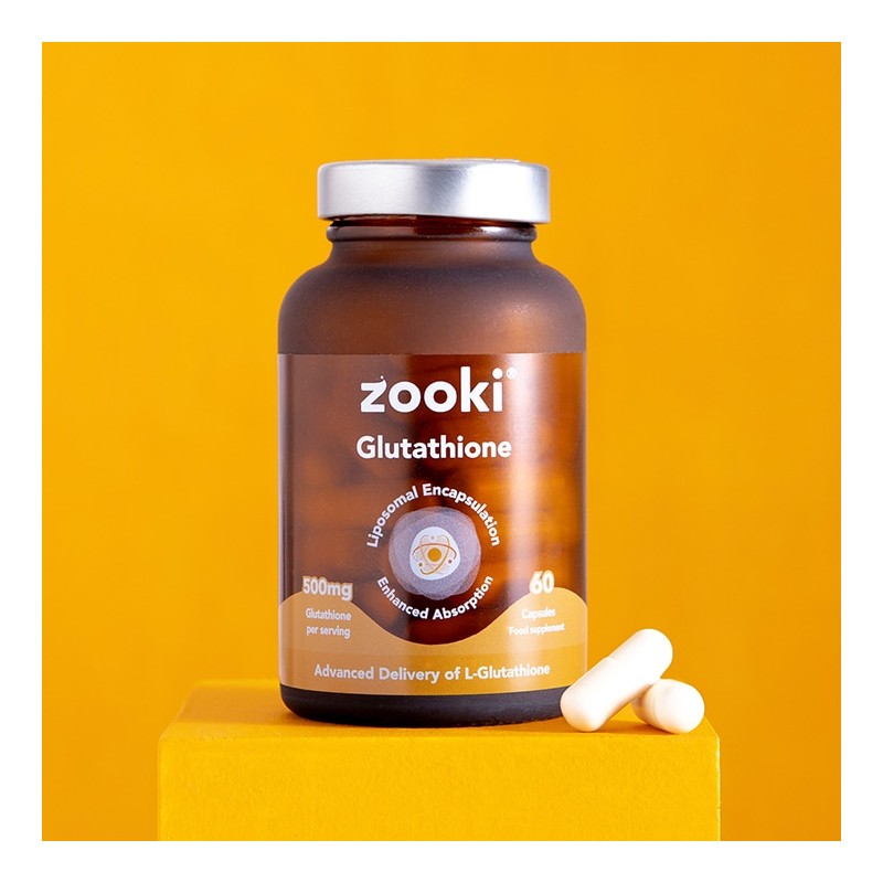 Zooki Liposomal Glutathione 500mg Capsules 60 Capsules