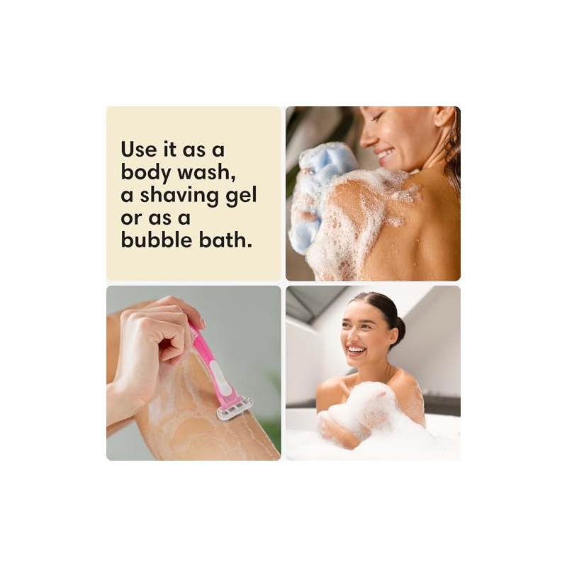 Pack of 3 x Shikai Products Shower Gel - Vanilla
