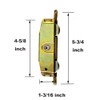 Heavy Duty Sliding Patio Door Roller Assembly 1-1/4 Inch Steel