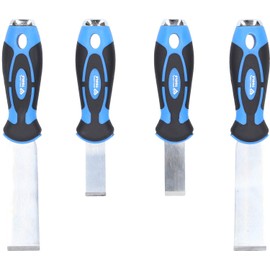 BRILLIANT TOOLS BT101930 Universal Scraper Set, 4 Pieces [Powered by KS Tools]