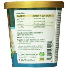 PetNC Natural Care Skin and Coat Soft Chews for Dogs, 60 Count