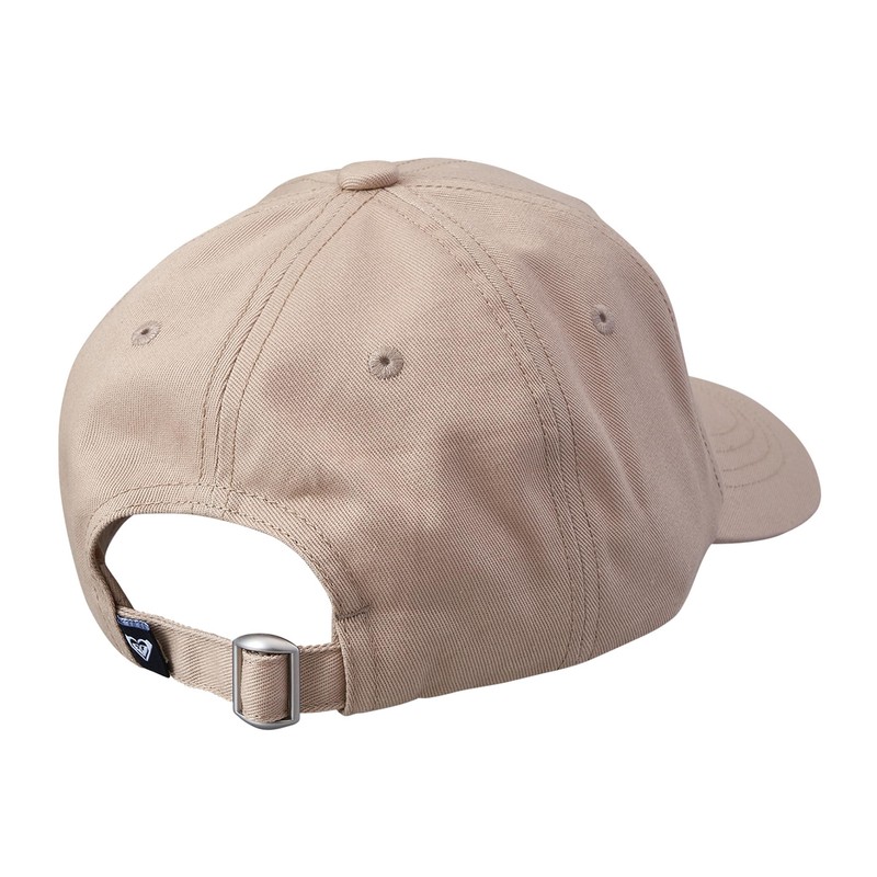 Roxy TCP241122 Sequin 6 Panel Baseball Girls Cap, beige, BEG