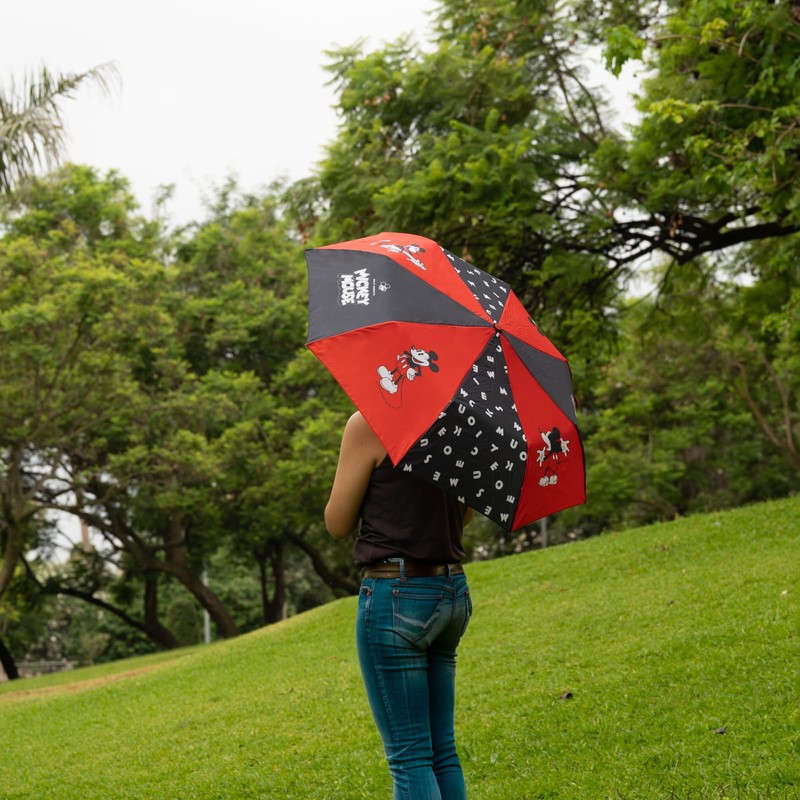 Grupo Erik Pocket Umbrella Automatic, red